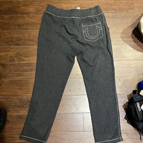 True religion grey sweatpants - Picture 2 of 2